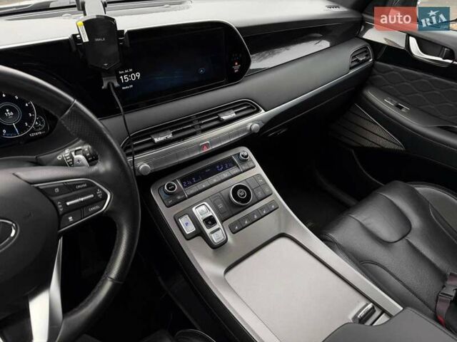 Черный Хендай Palisade, объемом двигателя 3.78 л и пробегом 121 тыс. км за 26900 $, фото 66 на Automoto.ua