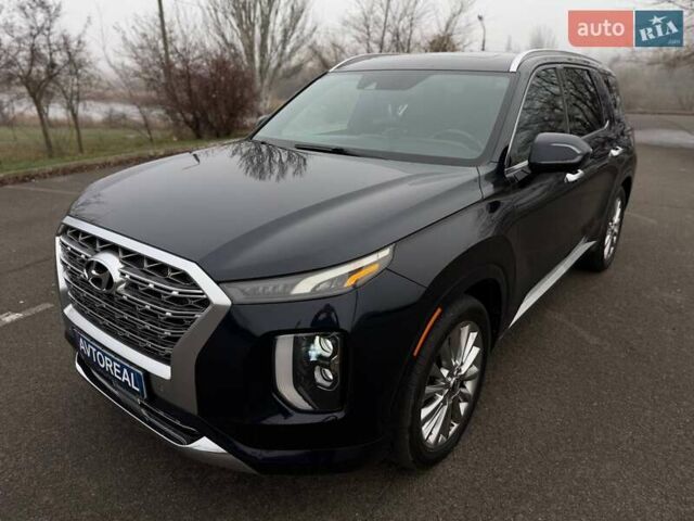 Черный Хендай Palisade, объемом двигателя 3.78 л и пробегом 121 тыс. км за 26900 $, фото 12 на Automoto.ua