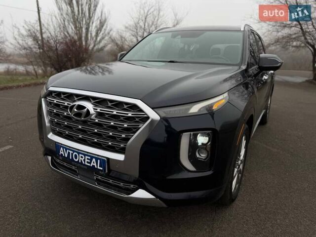 Черный Хендай Palisade, объемом двигателя 3.78 л и пробегом 121 тыс. км за 26900 $, фото 13 на Automoto.ua