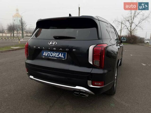 Черный Хендай Palisade, объемом двигателя 3.78 л и пробегом 121 тыс. км за 26900 $, фото 27 на Automoto.ua