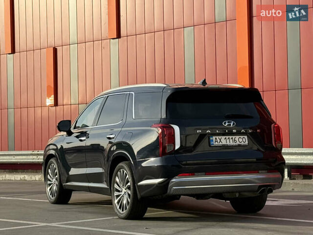 Черный Хендай Palisade, объемом двигателя 3.78 л и пробегом 66 тыс. км за 34000 $, фото 4 на Automoto.ua