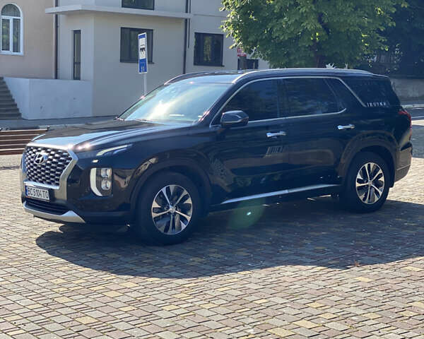 Черный Хендай Palisade, объемом двигателя 2.2 л и пробегом 125 тыс. км за 37900 $, фото 1 на Automoto.ua