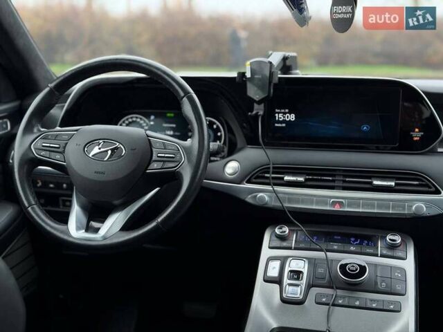 Черный Хендай Palisade, объемом двигателя 3.78 л и пробегом 121 тыс. км за 26900 $, фото 59 на Automoto.ua