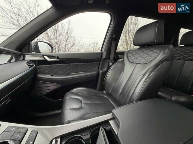 Черный Хендай Palisade, объемом двигателя 3.78 л и пробегом 121 тыс. км за 26900 $, фото 77 на Automoto.ua