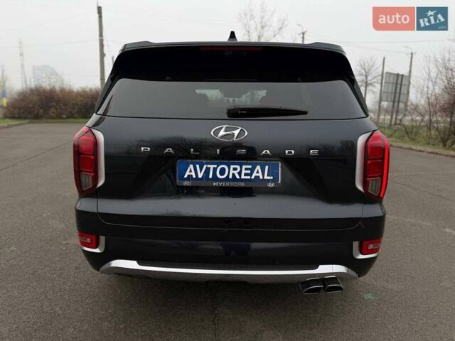 Черный Хендай Palisade, объемом двигателя 3.78 л и пробегом 121 тыс. км за 26900 $, фото 28 на Automoto.ua
