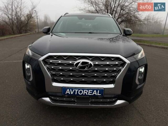 Черный Хендай Palisade, объемом двигателя 3.78 л и пробегом 121 тыс. км за 26900 $, фото 15 на Automoto.ua
