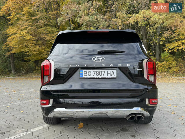 Черный Хендай Palisade, объемом двигателя 3.78 л и пробегом 85 тыс. км за 25555 $, фото 11 на Automoto.ua