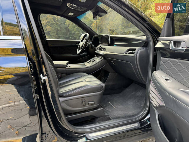 Черный Хендай Palisade, объемом двигателя 3.78 л и пробегом 85 тыс. км за 25555 $, фото 14 на Automoto.ua