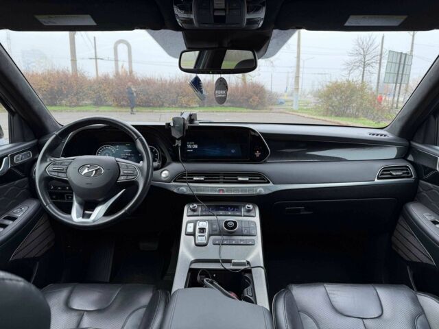 Черный Хендай Palisade, объемом двигателя 3.8 л и пробегом 121 тыс. км за 26900 $, фото 19 на Automoto.ua