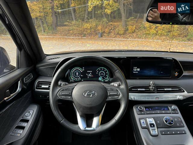 Черный Хендай Palisade, объемом двигателя 3.78 л и пробегом 85 тыс. км за 25555 $, фото 24 на Automoto.ua