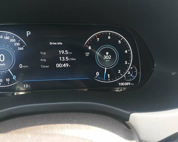 Черный Хендай Palisade, объемом двигателя 3.78 л и пробегом 100 тыс. км за 40000 $, фото 5 на Automoto.ua