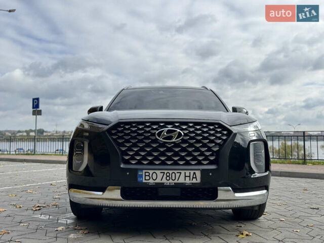 Черный Хендай Palisade, объемом двигателя 3.78 л и пробегом 85 тыс. км за 25555 $, фото 5 на Automoto.ua