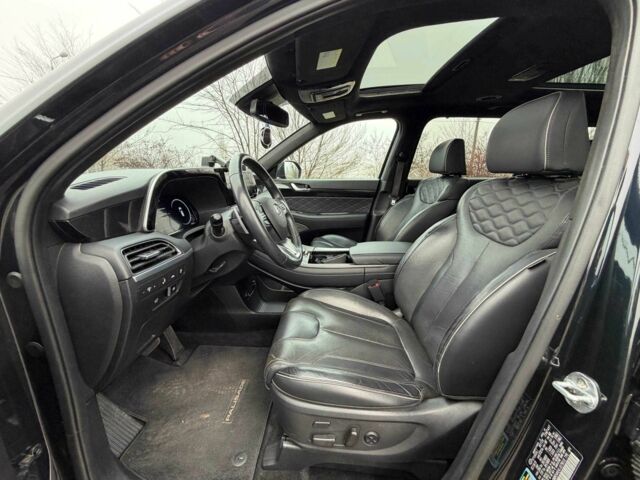 Черный Хендай Palisade, объемом двигателя 3.8 л и пробегом 121 тыс. км за 26900 $, фото 10 на Automoto.ua