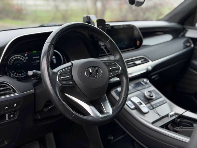 Черный Хендай Palisade, объемом двигателя 3.8 л и пробегом 121 тыс. км за 26900 $, фото 14 на Automoto.ua