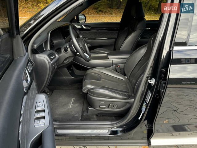 Черный Хендай Palisade, объемом двигателя 3.78 л и пробегом 85 тыс. км за 25555 $, фото 16 на Automoto.ua