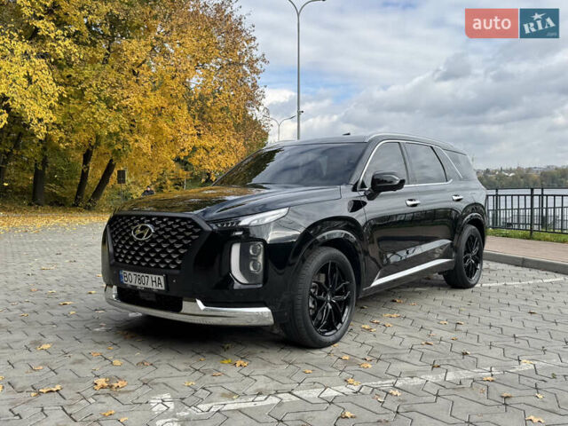 Черный Хендай Palisade, объемом двигателя 3.78 л и пробегом 85 тыс. км за 25555 $, фото 1 на Automoto.ua