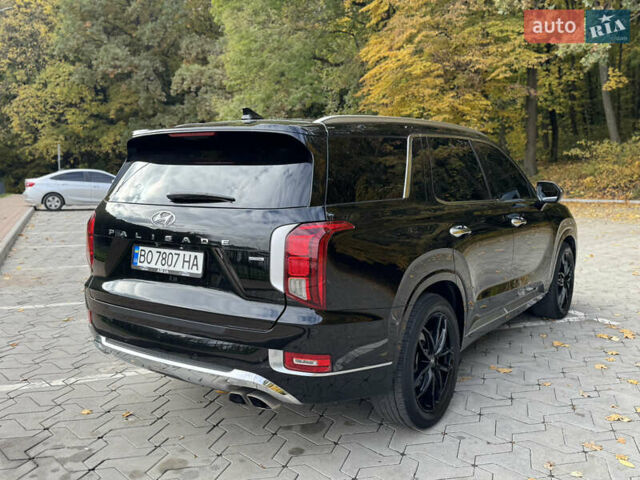 Черный Хендай Palisade, объемом двигателя 3.78 л и пробегом 85 тыс. км за 25555 $, фото 9 на Automoto.ua