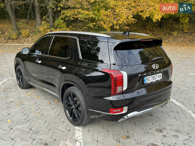 Черный Хендай Palisade, объемом двигателя 3.78 л и пробегом 85 тыс. км за 25555 $, фото 8 на Automoto.ua