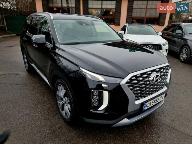 Черный Хендай Palisade, объемом двигателя 2.2 л и пробегом 107 тыс. км за 29900 $, фото 9 на Automoto.ua