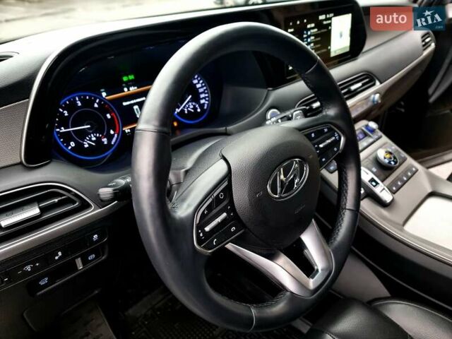 Черный Хендай Palisade, объемом двигателя 2.2 л и пробегом 107 тыс. км за 29900 $, фото 27 на Automoto.ua