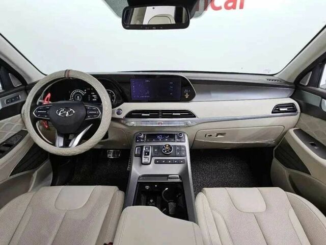 Черный Хендай Palisade, объемом двигателя 2.2 л и пробегом 45 тыс. км за 23000 $, фото 6 на Automoto.ua