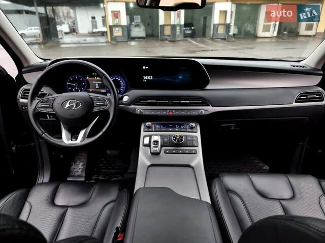 Черный Хендай Palisade, объемом двигателя 2.2 л и пробегом 107 тыс. км за 29900 $, фото 20 на Automoto.ua