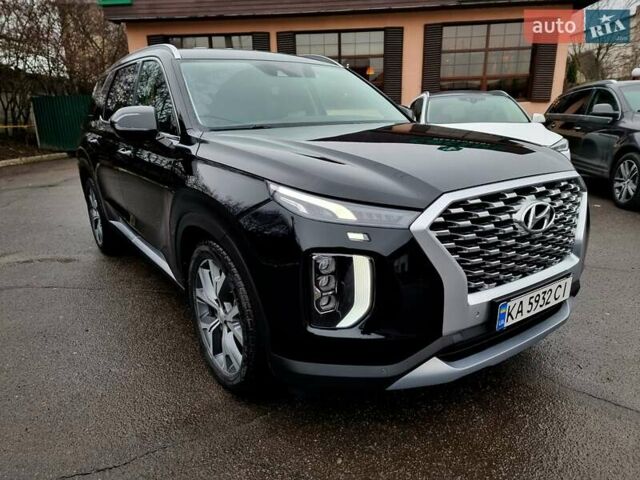 Черный Хендай Palisade, объемом двигателя 2.2 л и пробегом 107 тыс. км за 29900 $, фото 8 на Automoto.ua