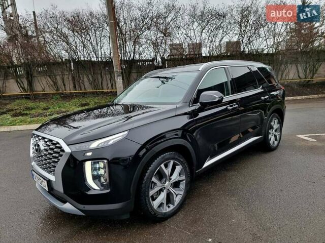 Черный Хендай Palisade, объемом двигателя 2.2 л и пробегом 107 тыс. км за 29900 $, фото 45 на Automoto.ua