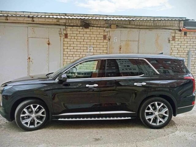 Черный Хендай Palisade, объемом двигателя 2.2 л и пробегом 89 тыс. км за 35500 $, фото 1 на Automoto.ua