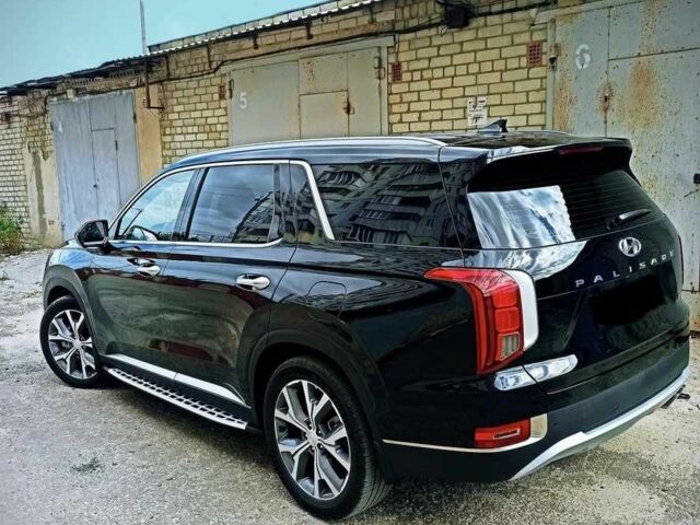 Черный Хендай Palisade, объемом двигателя 2.2 л и пробегом 89 тыс. км за 35500 $, фото 2 на Automoto.ua