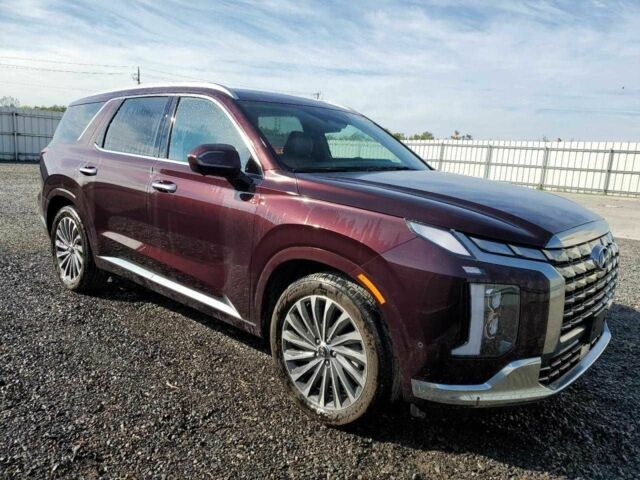 Красный Хендай Palisade, объемом двигателя 3.8 л и пробегом 22 тыс. км за 33000 $, фото 3 на Automoto.ua