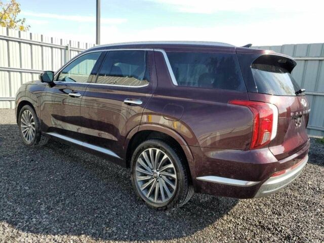 Красный Хендай Palisade, объемом двигателя 3.8 л и пробегом 22 тыс. км за 33000 $, фото 1 на Automoto.ua