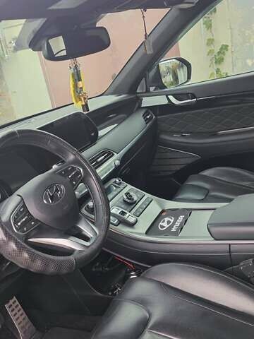 Серый Хендай Palisade, объемом двигателя 3.78 л и пробегом 72 тыс. км за 42000 $, фото 13 на Automoto.ua