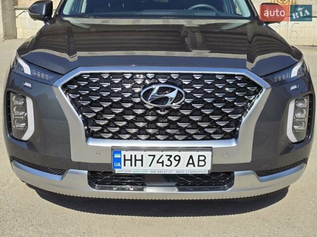 Серый Хендай Palisade, объемом двигателя 3.78 л и пробегом 42 тыс. км за 44999 $, фото 9 на Automoto.ua