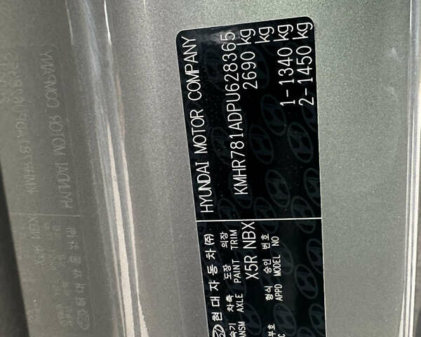 Сірий Хендай Palisade, об'ємом двигуна 2.2 л та пробігом 93 тис. км за 50800 $, фото 44 на Automoto.ua