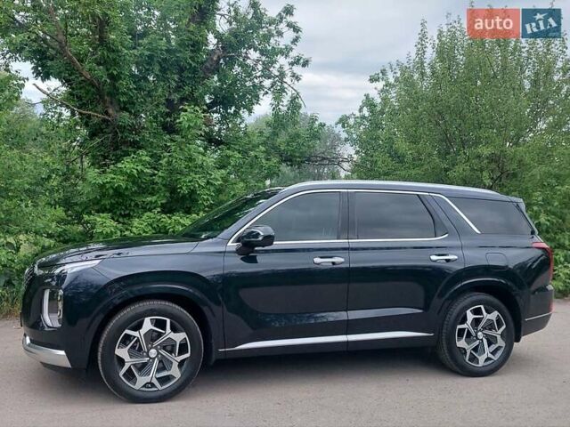 Синий Хендай Palisade, объемом двигателя 3.78 л и пробегом 27 тыс. км за 47500 $, фото 2 на Automoto.ua
