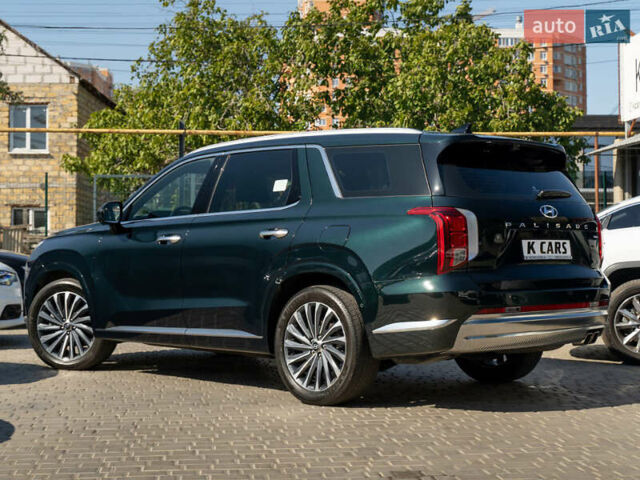 Зеленый Хендай Palisade, объемом двигателя 2.2 л и пробегом 91 тыс. км за 49000 $, фото 4 на Automoto.ua