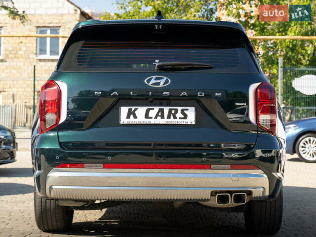 Зеленый Хендай Palisade, объемом двигателя 2.2 л и пробегом 91 тыс. км за 49000 $, фото 7 на Automoto.ua