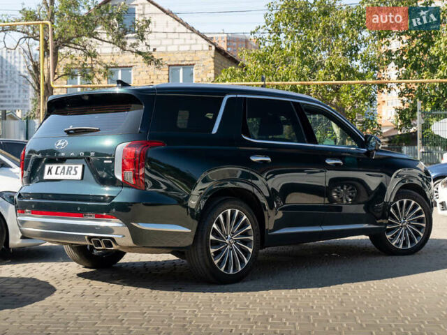 Зеленый Хендай Palisade, объемом двигателя 2.2 л и пробегом 91 тыс. км за 49000 $, фото 5 на Automoto.ua