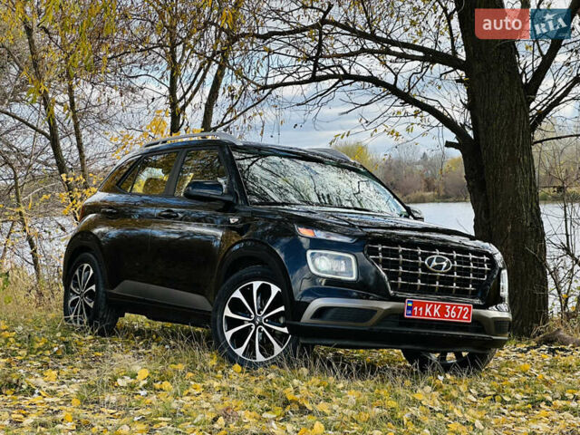 Черный Хендай Venue, объемом двигателя 1.59 л и пробегом 147 тыс. км за 14500 $, фото 10 на Automoto.ua