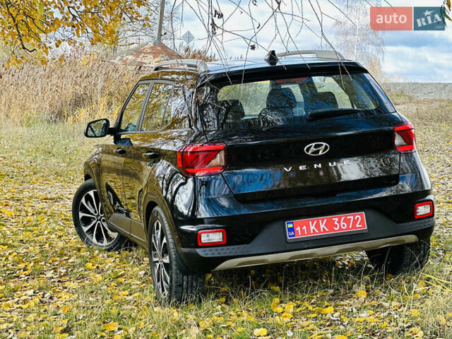 Черный Хендай Venue, объемом двигателя 1.59 л и пробегом 147 тыс. км за 14500 $, фото 1 на Automoto.ua