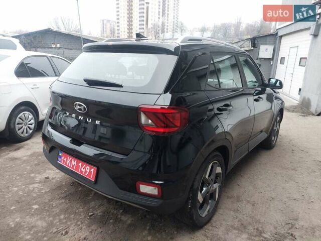 Черный Хендай Venue, объемом двигателя 1.6 л и пробегом 40 тыс. км за 11699 $, фото 6 на Automoto.ua