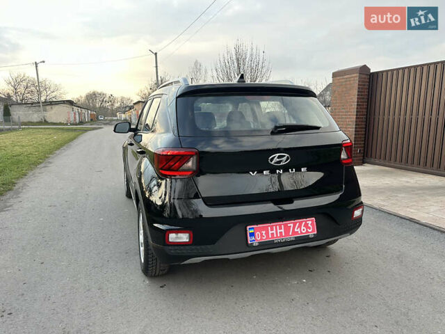 Черный Хендай Venue, объемом двигателя 1.59 л и пробегом 133 тыс. км за 14600 $, фото 18 на Automoto.ua