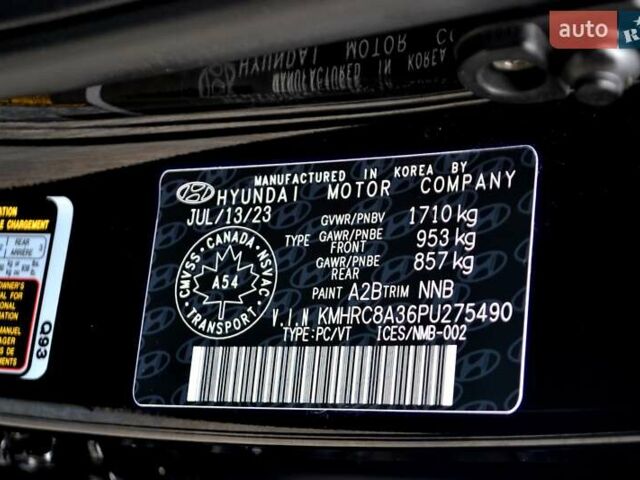 Чорний Хендай Venue, об'ємом двигуна 1.59 л та пробігом 10 тис. км за 18700 $, фото 136 на Automoto.ua