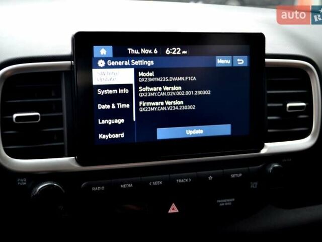 Чорний Хендай Venue, об'ємом двигуна 1.59 л та пробігом 10 тис. км за 18700 $, фото 75 на Automoto.ua