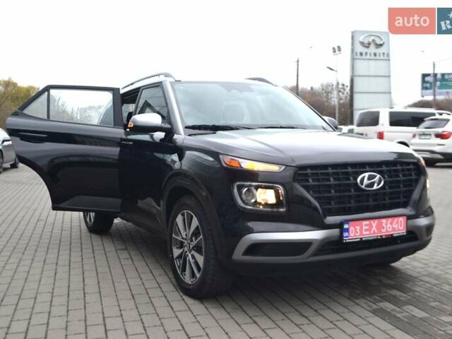 Чорний Хендай Venue, об'ємом двигуна 1.59 л та пробігом 10 тис. км за 18700 $, фото 110 на Automoto.ua