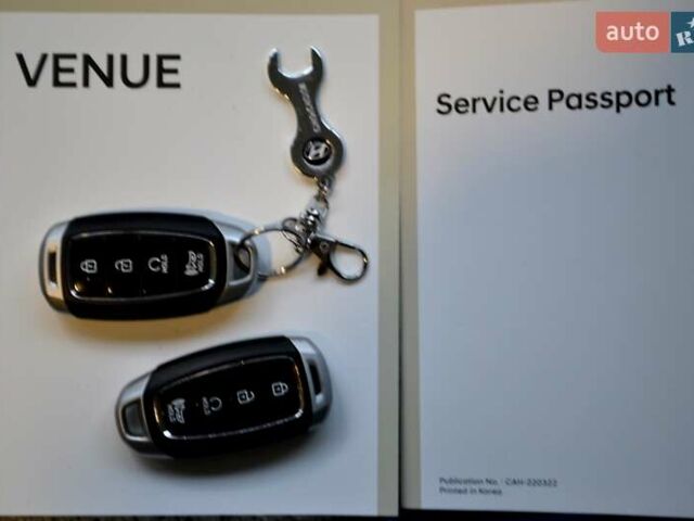 Чорний Хендай Venue, об'ємом двигуна 1.59 л та пробігом 10 тис. км за 18700 $, фото 138 на Automoto.ua