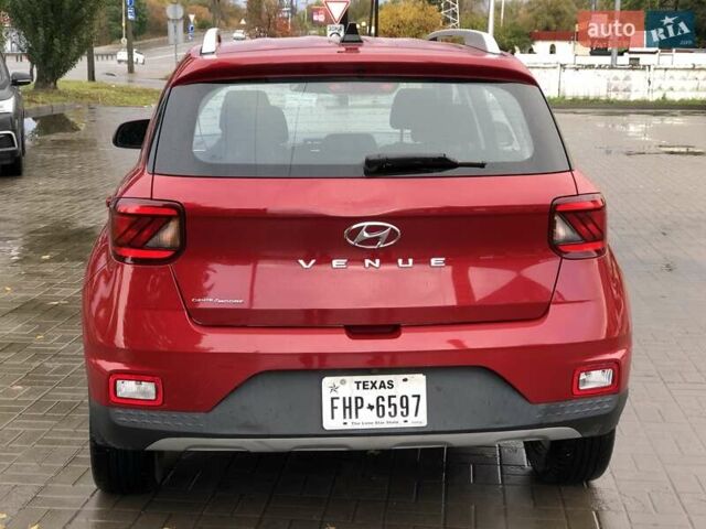 Червоний Хендай Venue, об'ємом двигуна 1.59 л та пробігом 24 тис. км за 16300 $, фото 4 на Automoto.ua