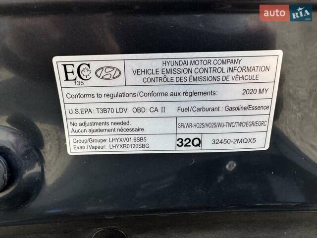 Серый Хендай Venue, объемом двигателя 1.59 л и пробегом 57 тыс. км за 14900 $, фото 35 на Automoto.ua