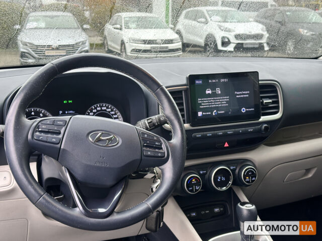 Синий Хендай Venue, объемом двигателя 1.6 л и пробегом 58 тыс. км за 18000 $, фото 23 на Automoto.ua